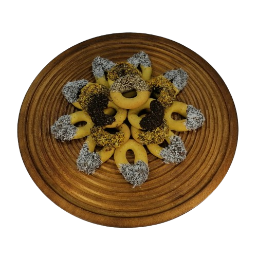 شیرینی حلقه ای شیرینی حلقه ای