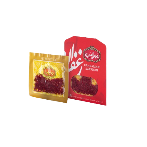 زعفران یک گرم پاکت بهرامن زعفران یک گرم پاکت بهرامن
